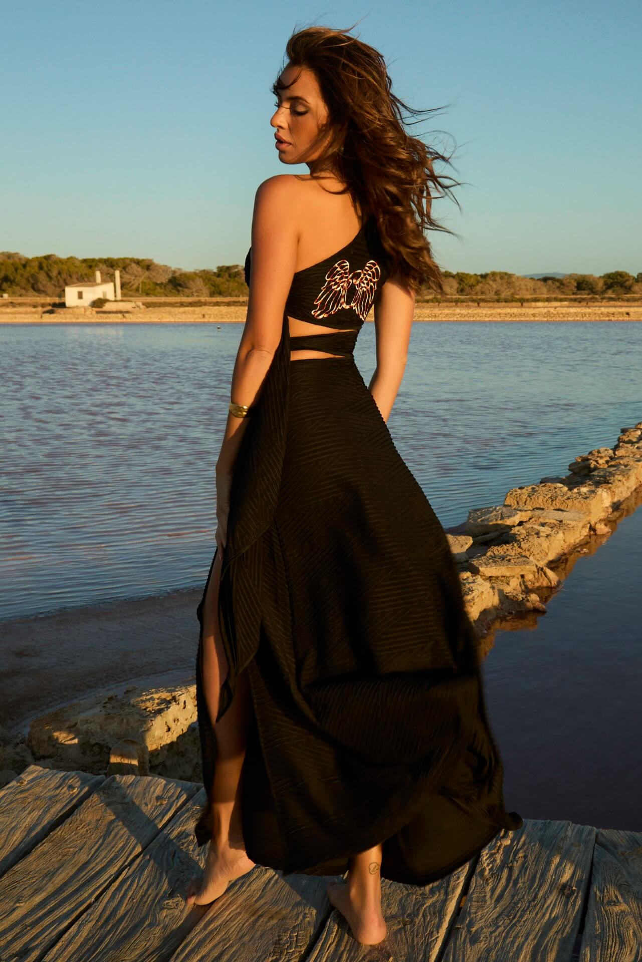Vestido Olimpia Camaleónica By Capriche Madreselva Moda