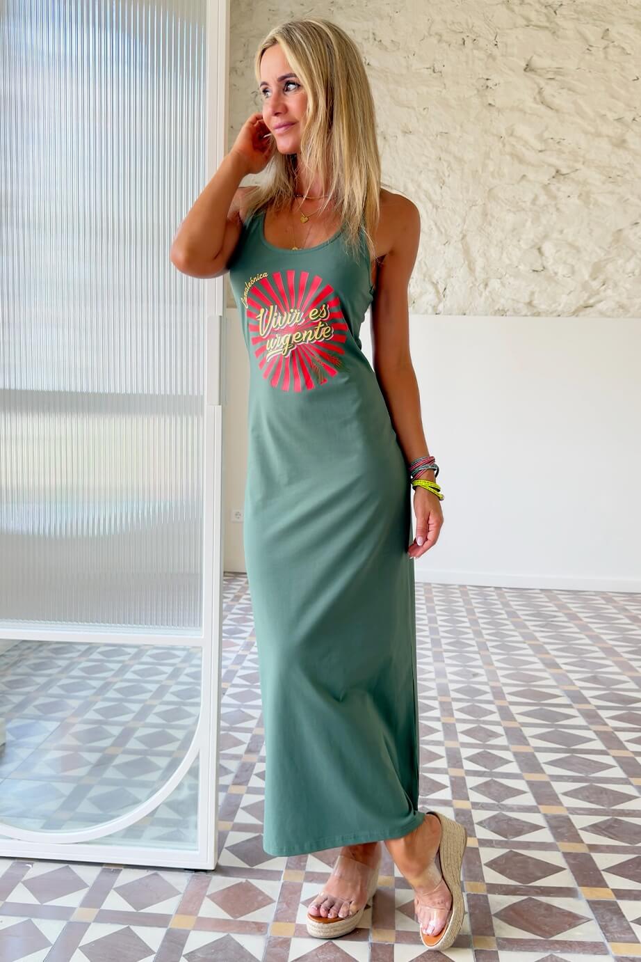Vestido Greene Camaleónica By Capriche Madreselva Moda