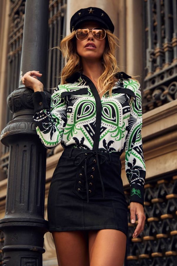 Blusa Ametrino Camaleónica By Capriche Madreselva Moda