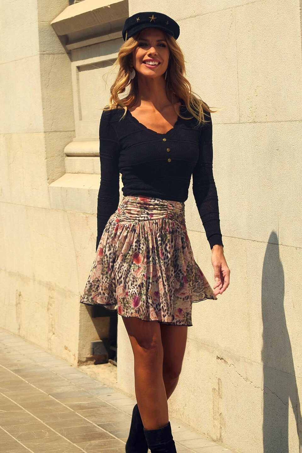Falda Ardisia Camaleónica By Capriche Madreselva Moda