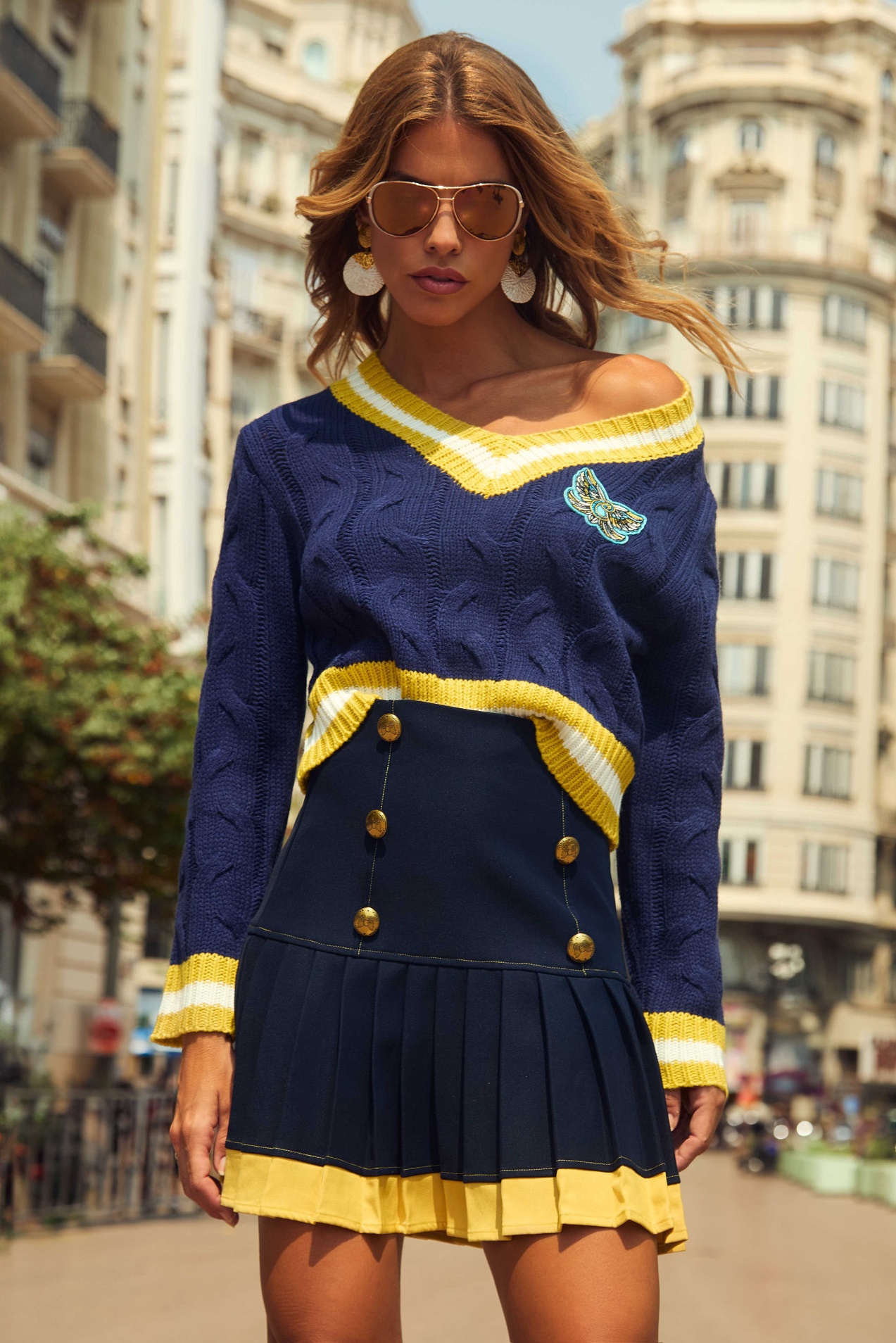 Falda Loto Camaleónica By Capriche Madreselva Moda