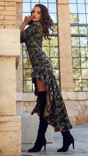 Vestido Hackmanita Camaléonica By Capriche Madreselva Moda