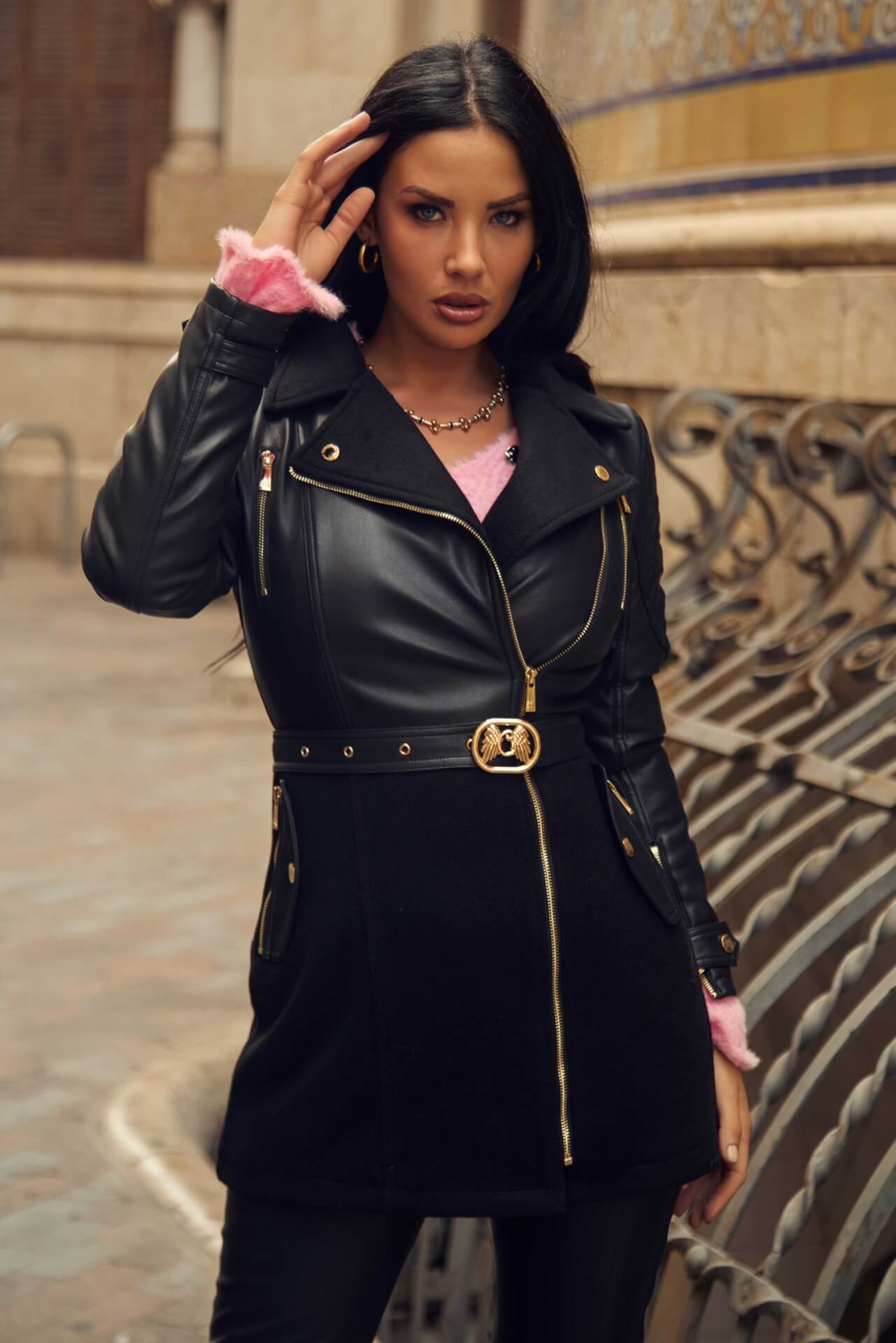 Abrigo Helecho Camaleónica By Capriche Madreselva Moda