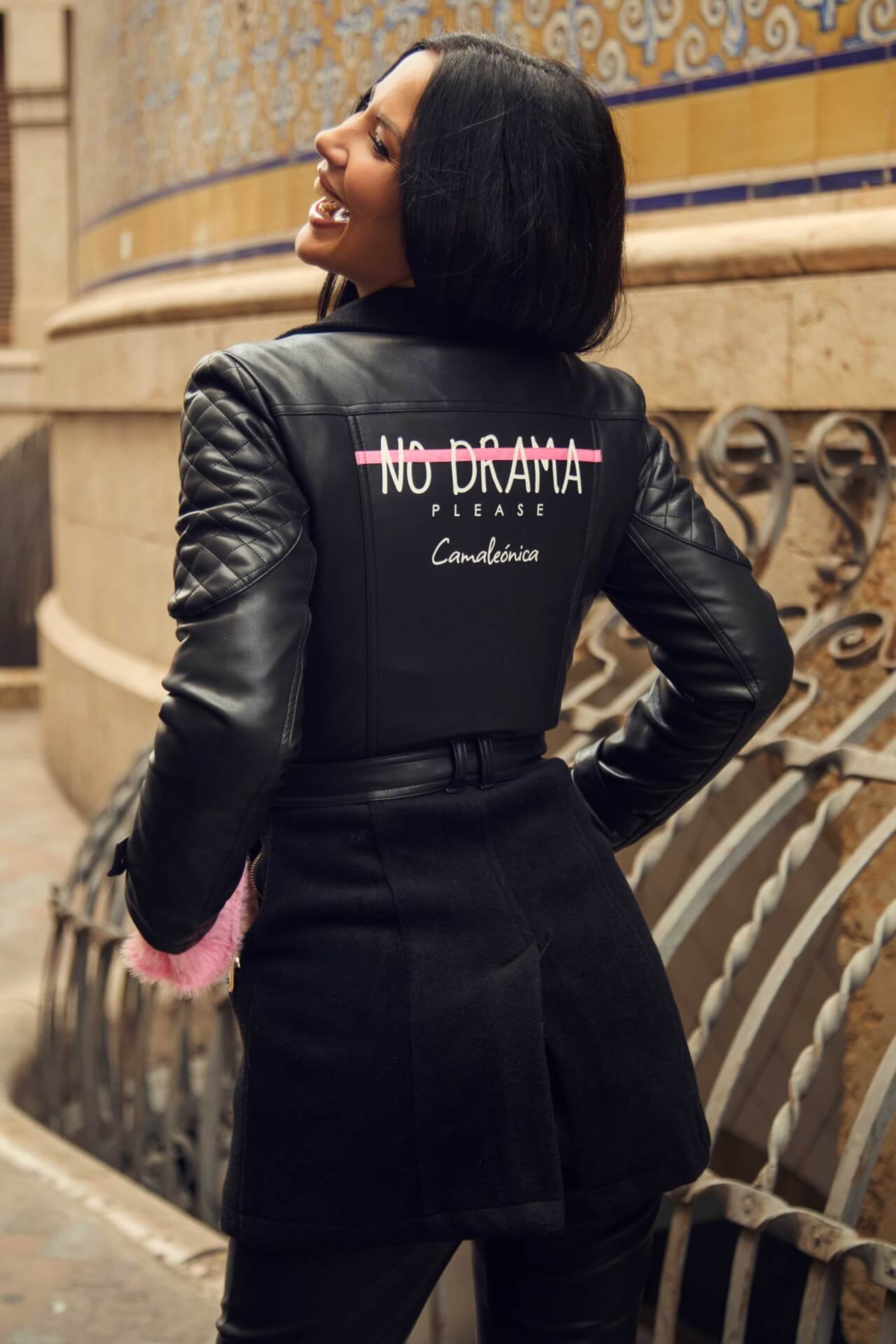 Abrigo Helecho Camaleónica By Capriche Madreselva Moda