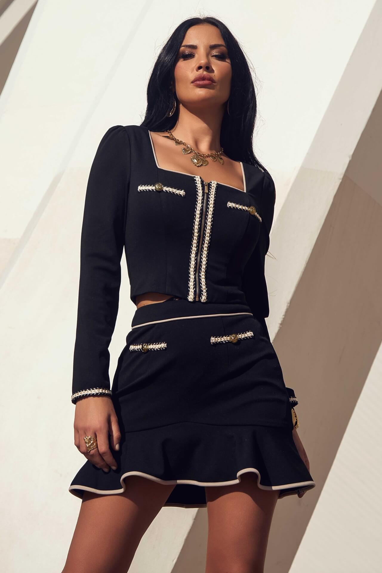 Falda Acacia Camaleónica By Capriche Madreselva Moda