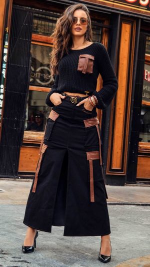 Falda Angélica Camaleónica By Capriche Madreselva Moda