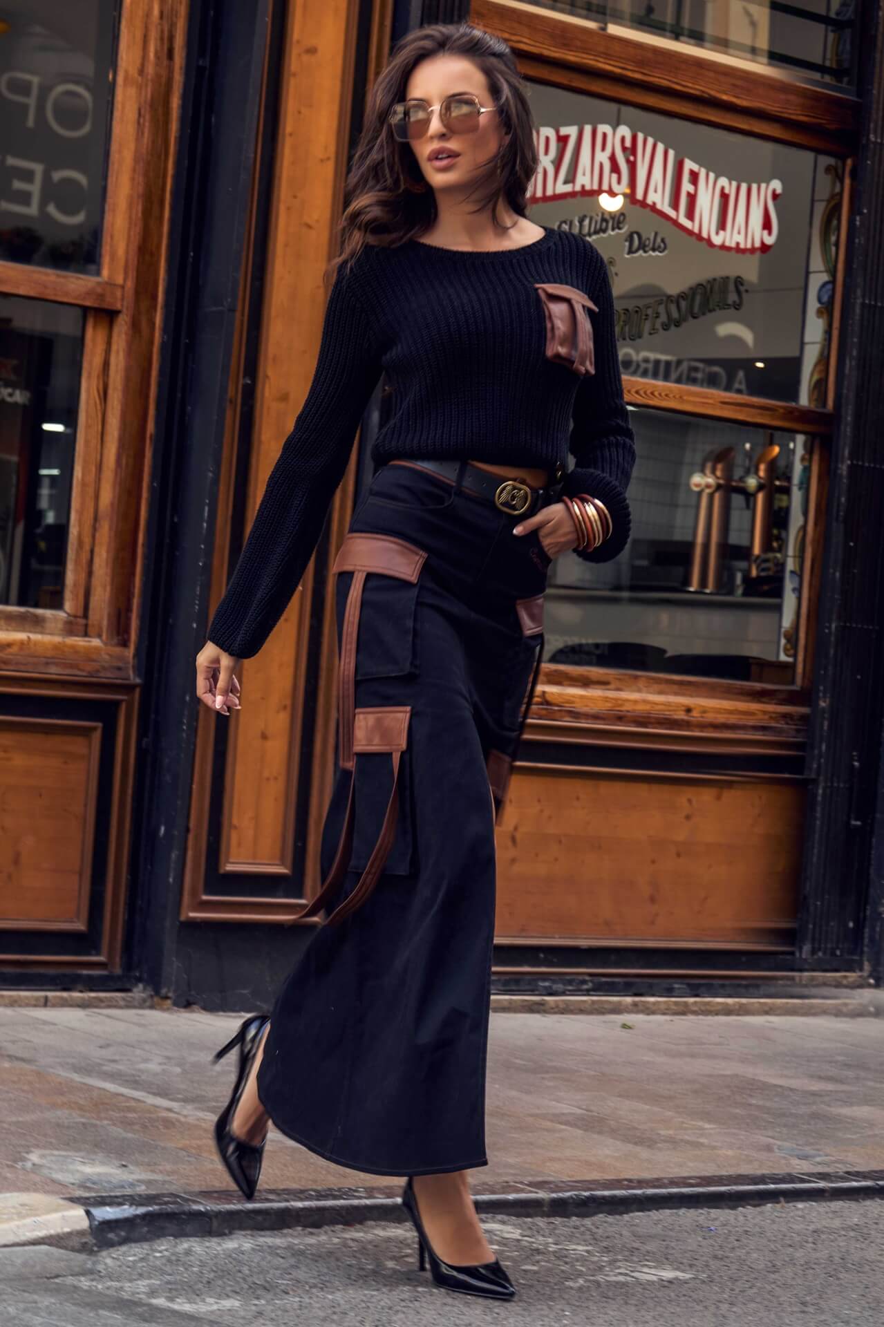 Falda Angélica Camaleónica By Capriche Madreselva Moda