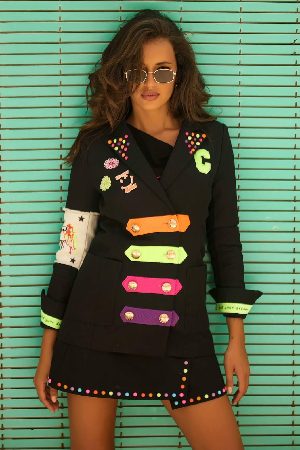 Chaqueta Tenca Camaleónica By Capriche Madreselva Moda