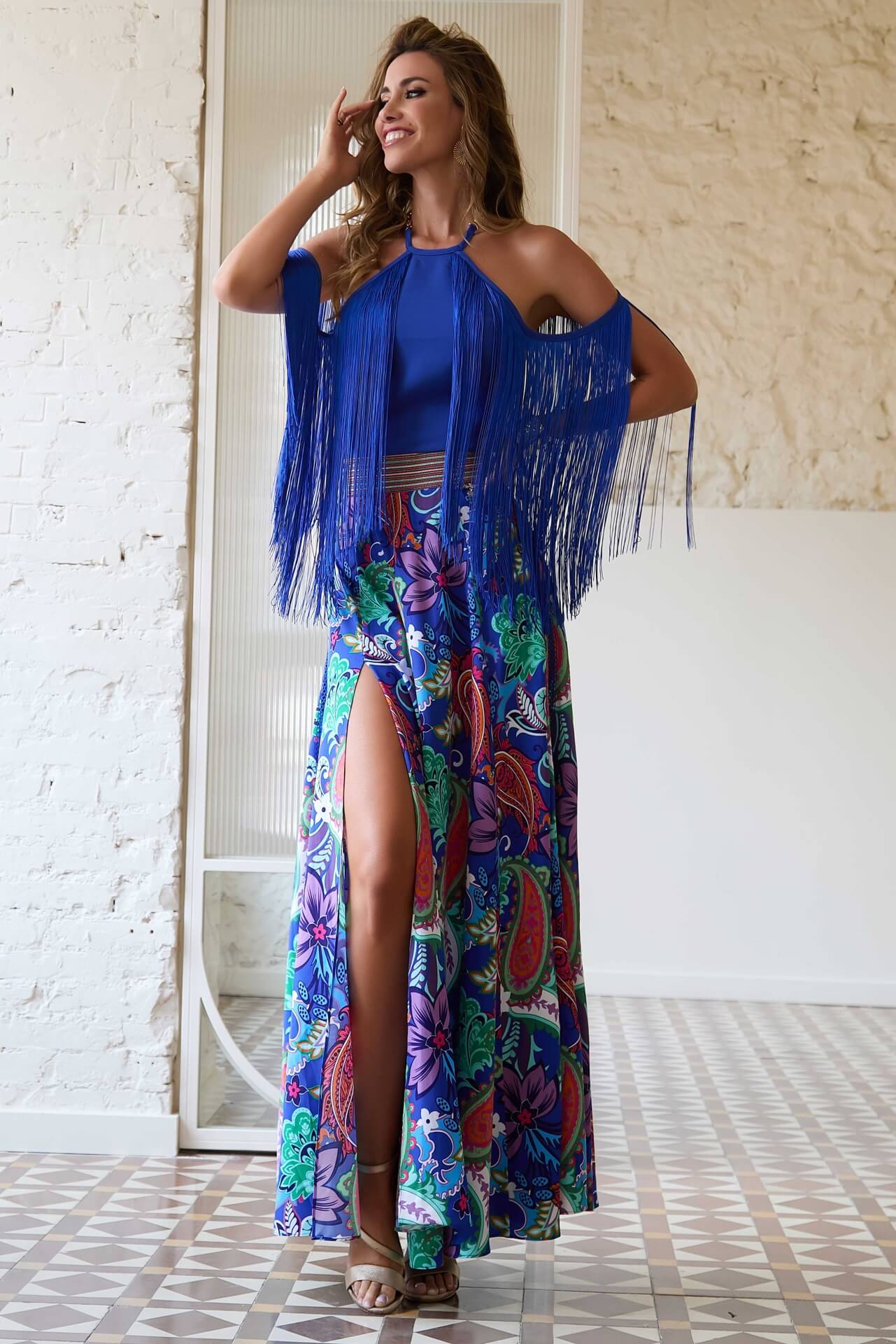 Falda Nimera Camaleónica By Capriche Madreselva Moda