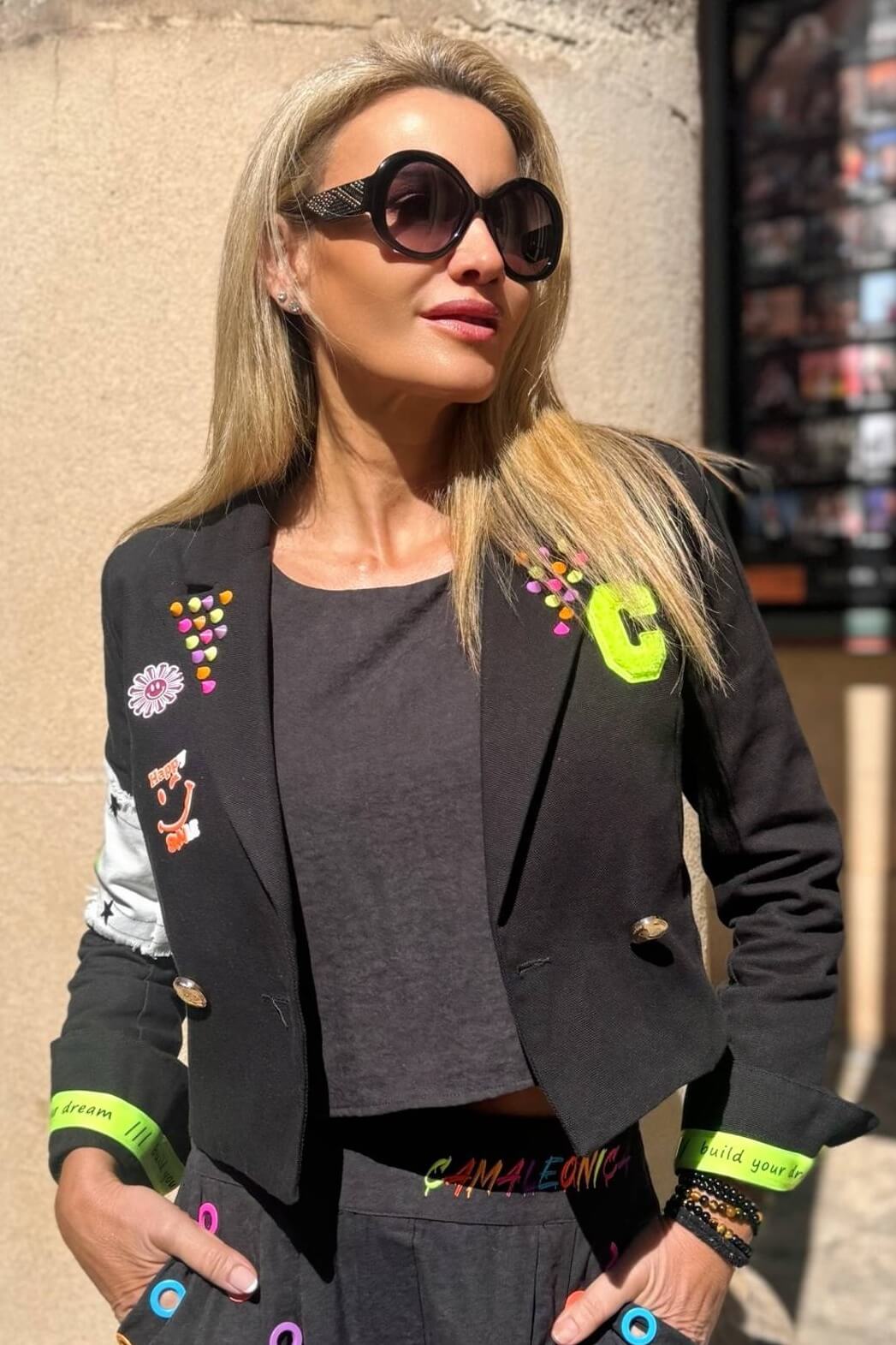 Chaqueta Jevita Camaleónica By Capriche Madreselva Moda