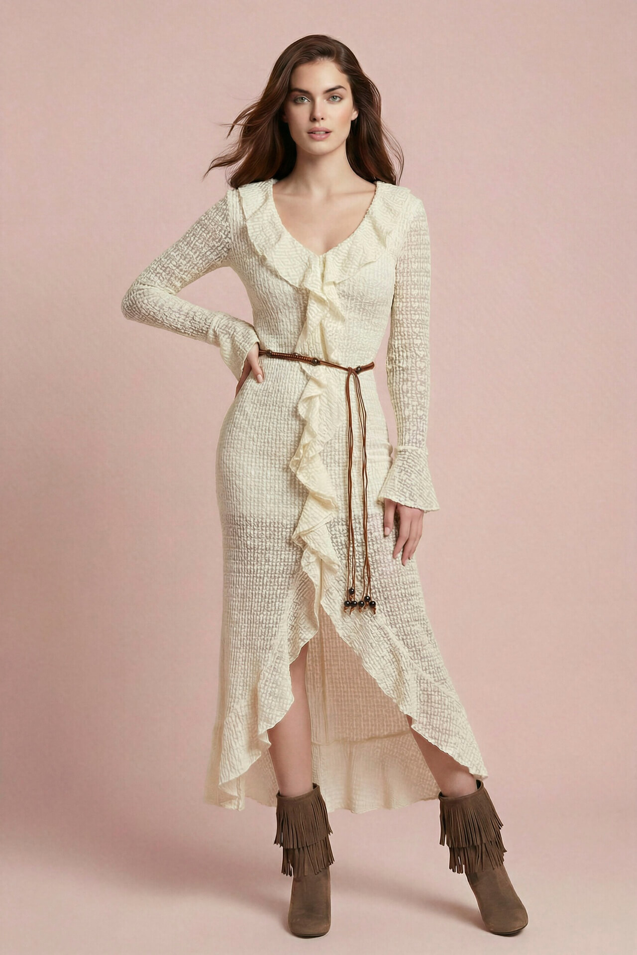 Vestido Lara Camaleónica By Capriche Madreselva Moda
