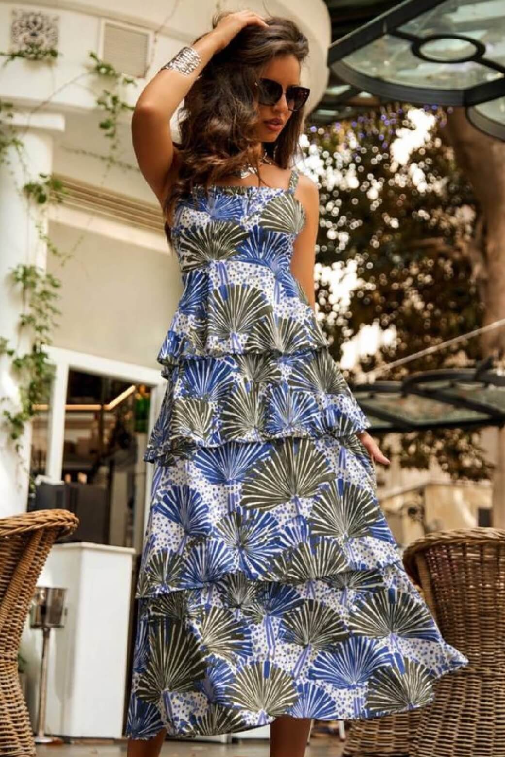 Vestido Zarapito Camaleónica By Capriche Madreselva Moda