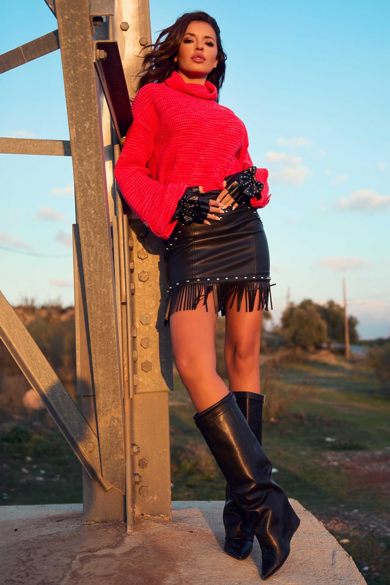 Falda Glade Camaleónica By Capriche Madreselva Moda