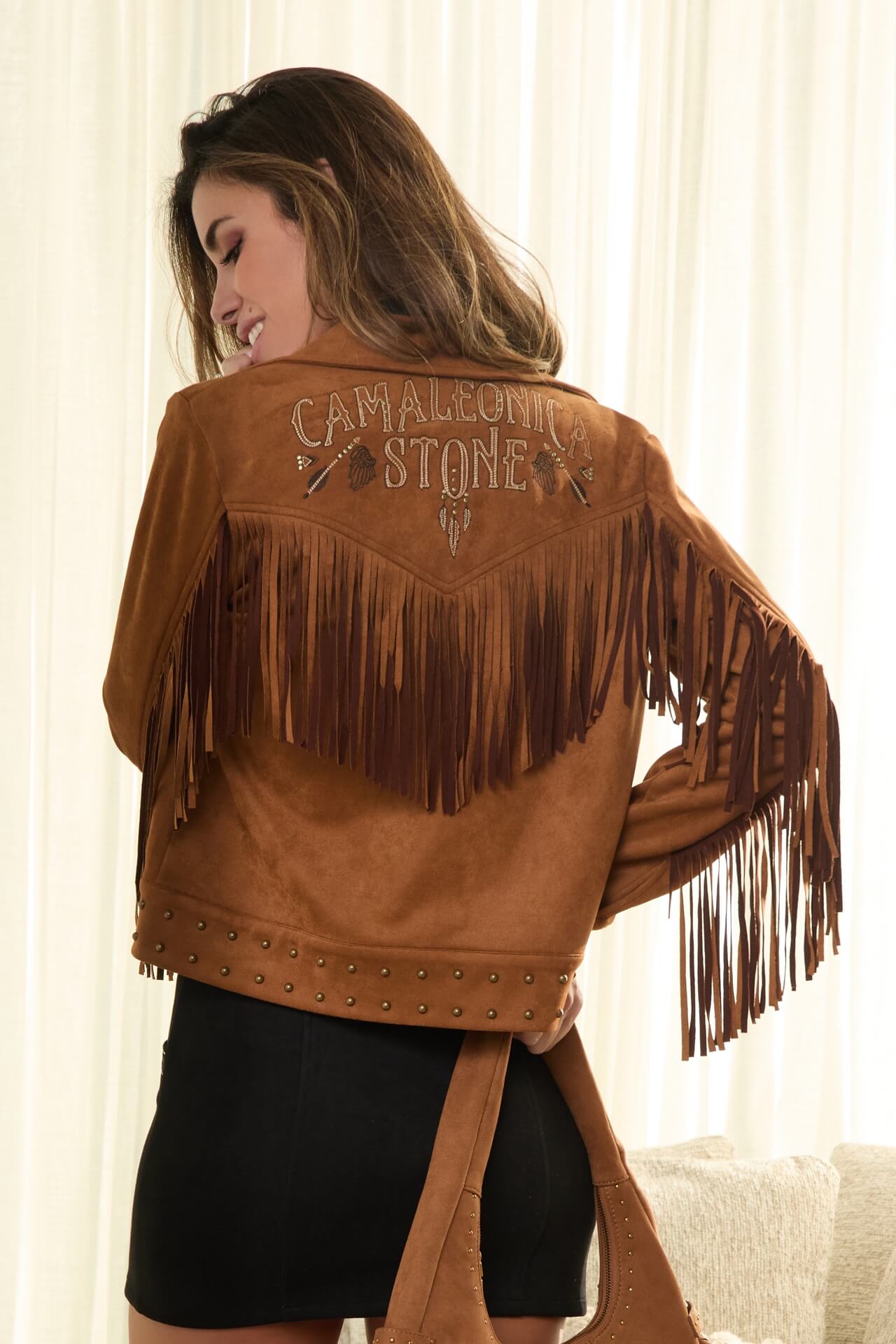 Chaqueta Laurent Camaleónica By Capriche Madreselva Moda