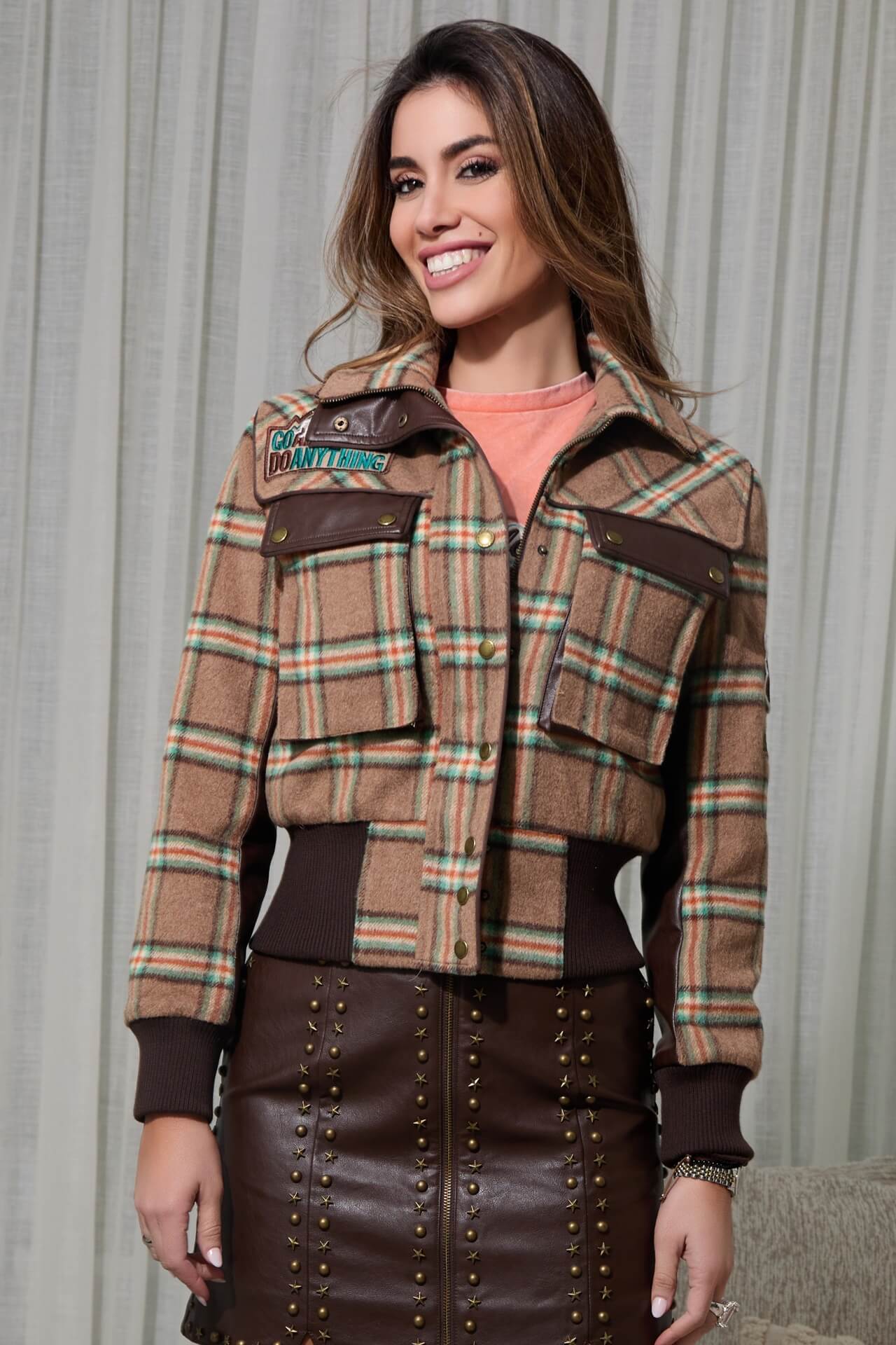 Chaqueta Wander Camaleónica By Capriche Madreselva Moda